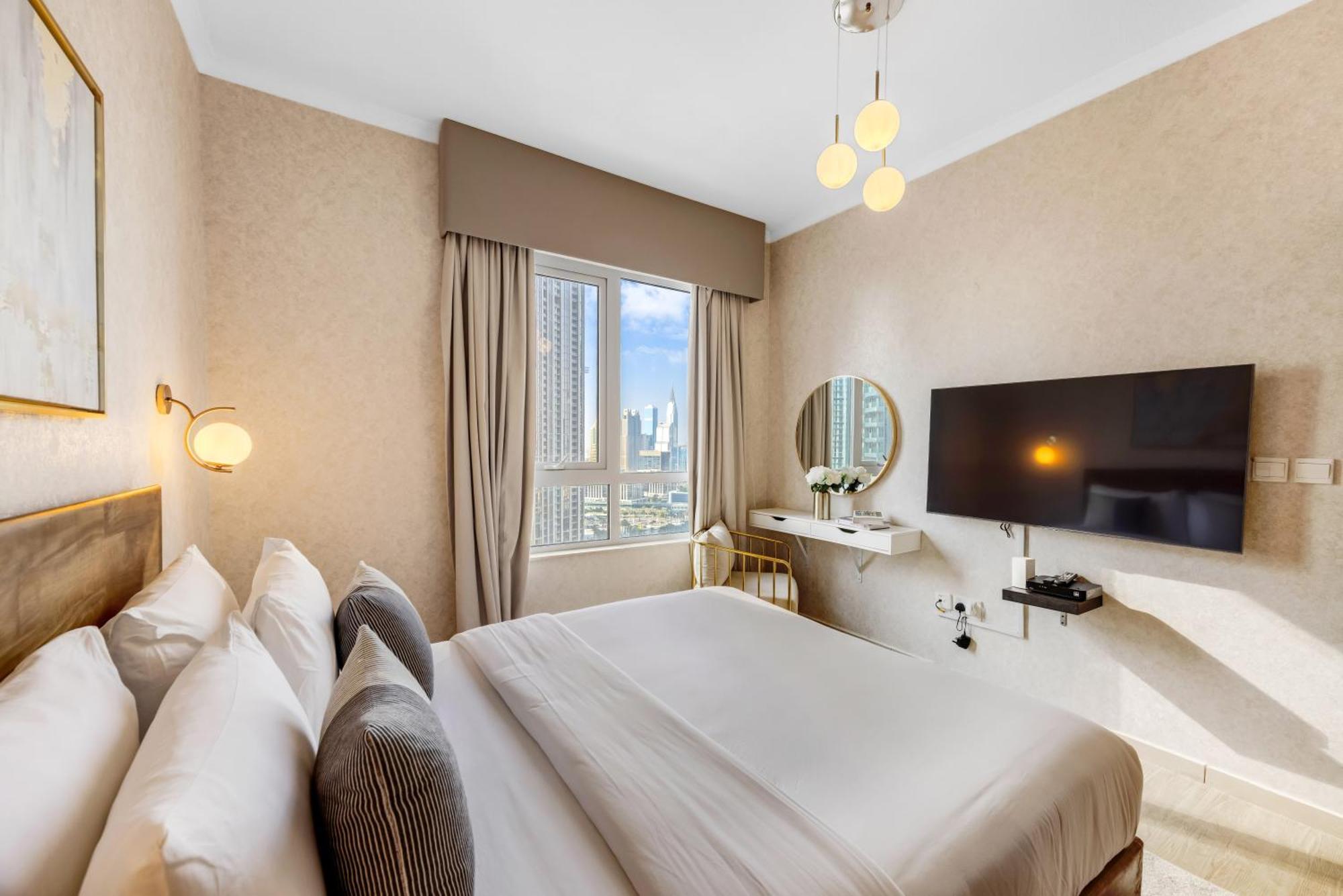 Durrani Homes - Grandiose 5Br Besides Dubai Mall With Burjkhalifa And Fountain View Экстерьер фото