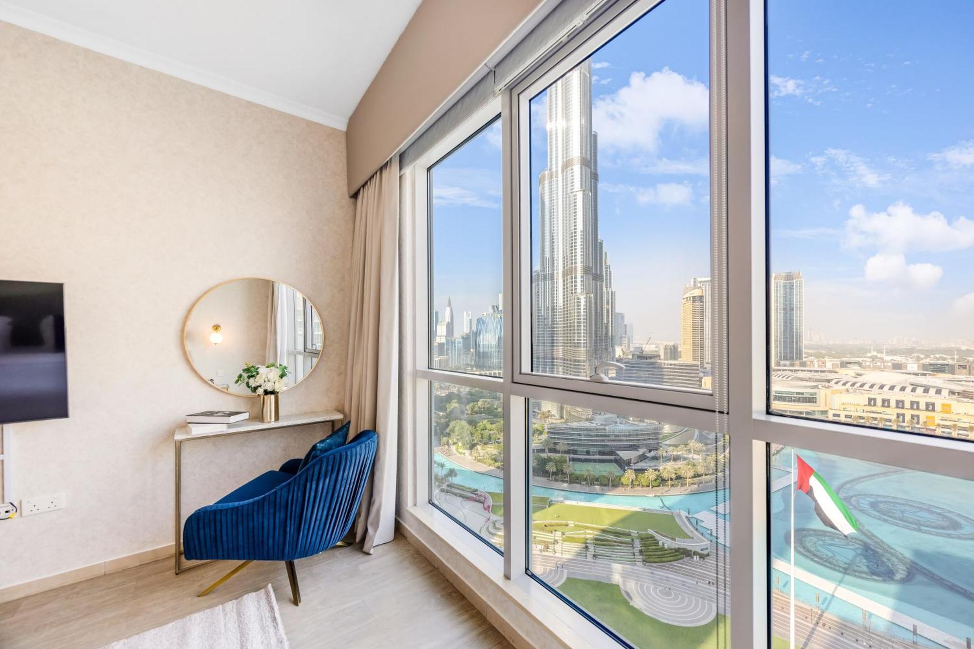 Durrani Homes - Grandiose 5Br Besides Dubai Mall With Burjkhalifa And Fountain View Экстерьер фото