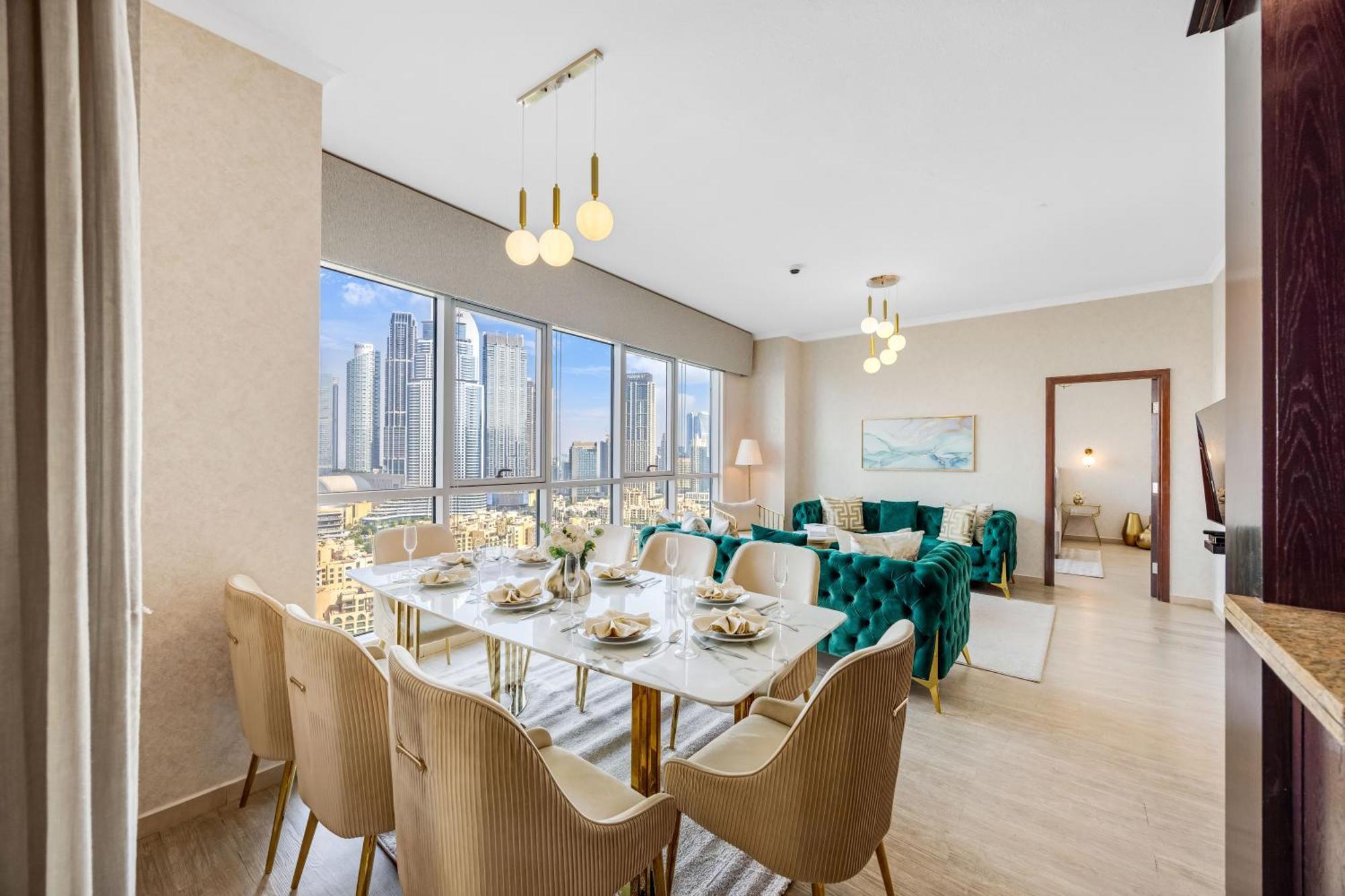 Durrani Homes - Grandiose 5Br Besides Dubai Mall With Burjkhalifa And Fountain View Экстерьер фото