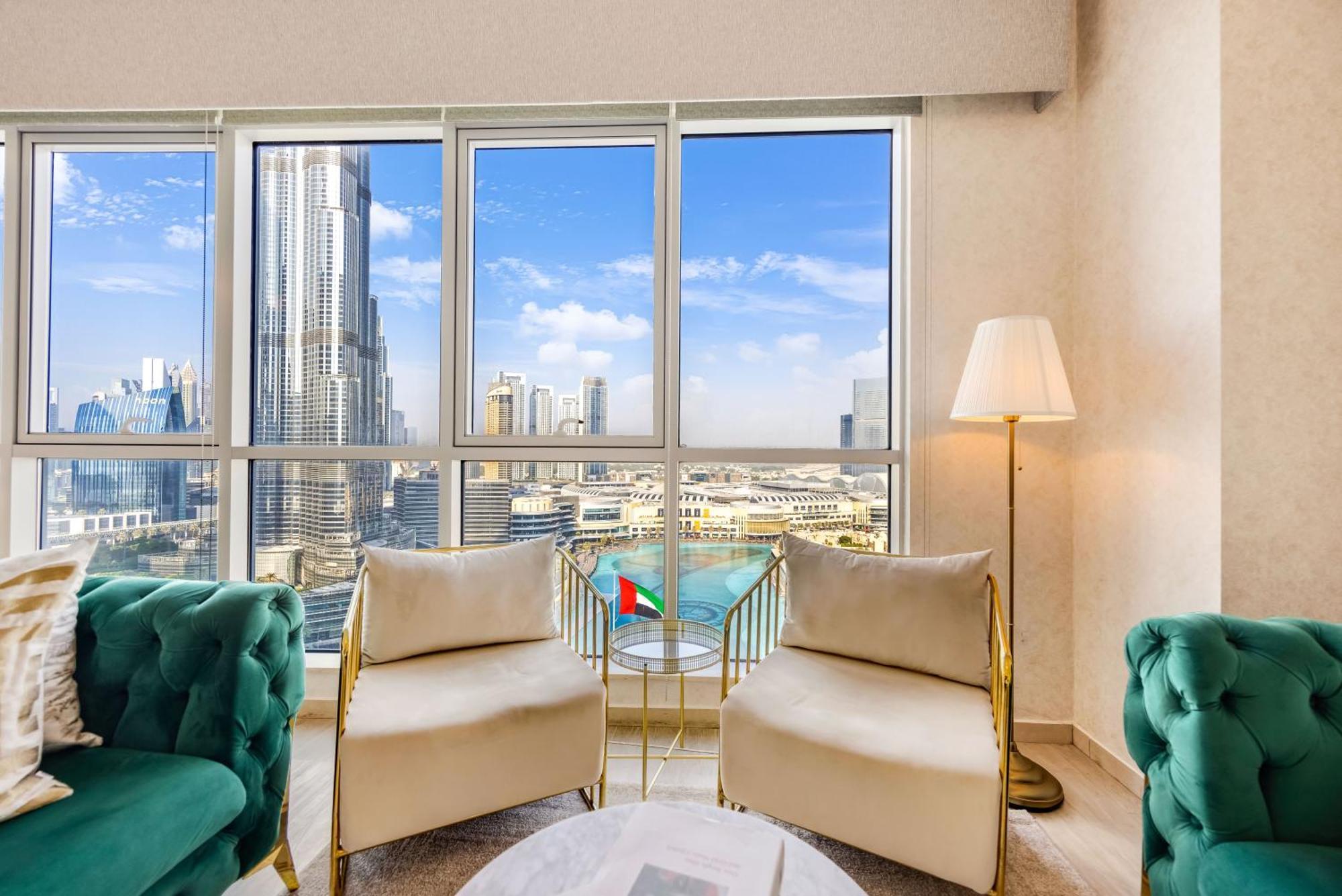 Durrani Homes - Grandiose 5Br Besides Dubai Mall With Burjkhalifa And Fountain View Экстерьер фото