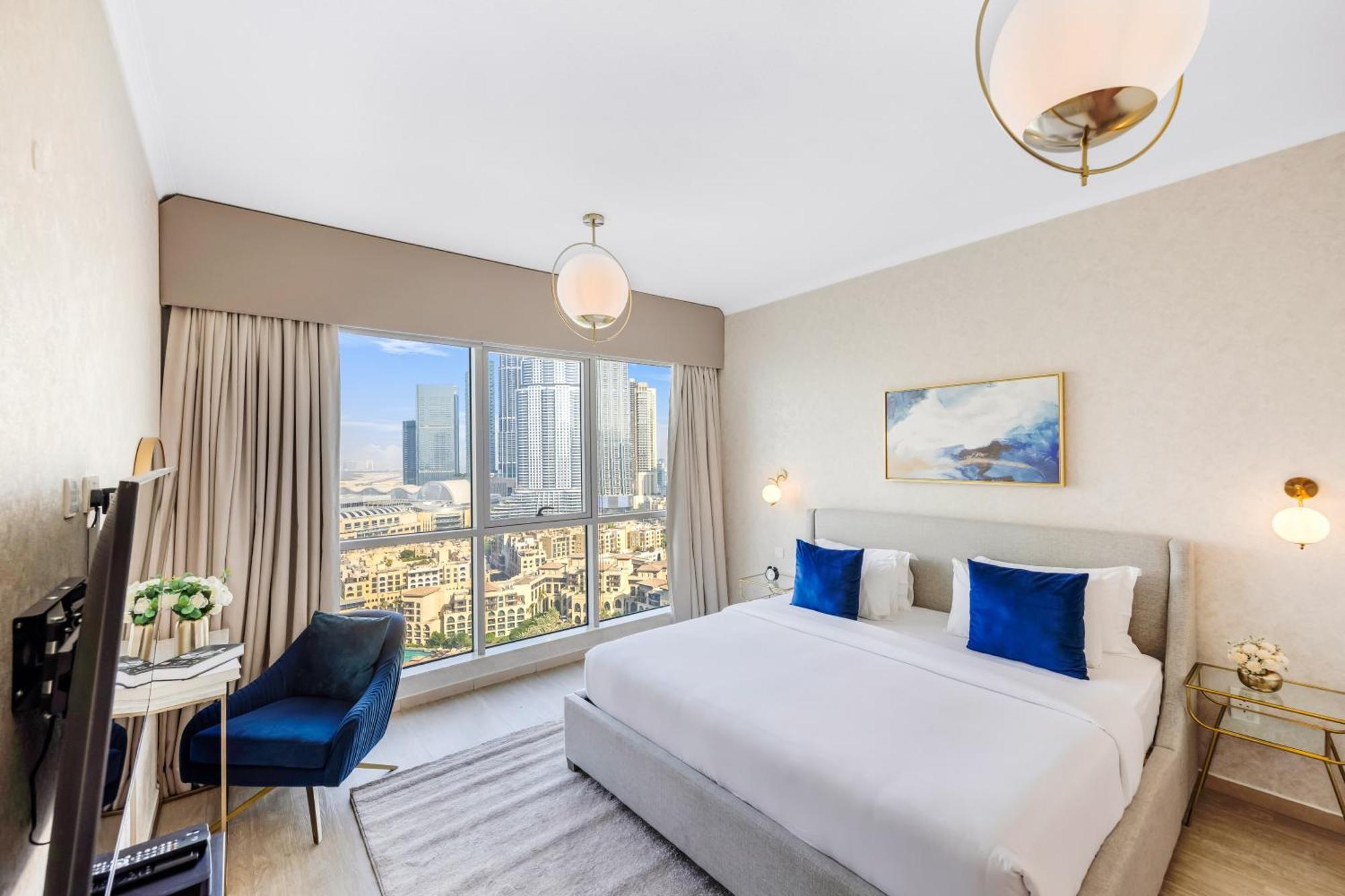 Durrani Homes - Grandiose 5Br Besides Dubai Mall With Burjkhalifa And Fountain View Экстерьер фото